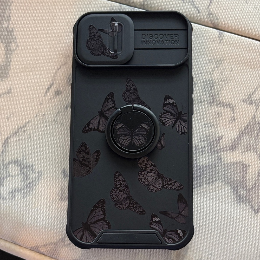 Black Butterfly Phone Case for IPhone 13/14